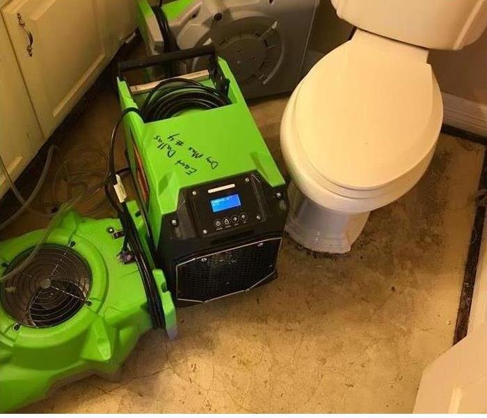 Air movers, and cleaners have been used to clean up any unwanted water.