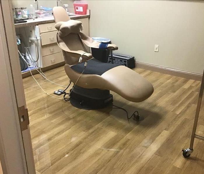 Water flooded dentist 