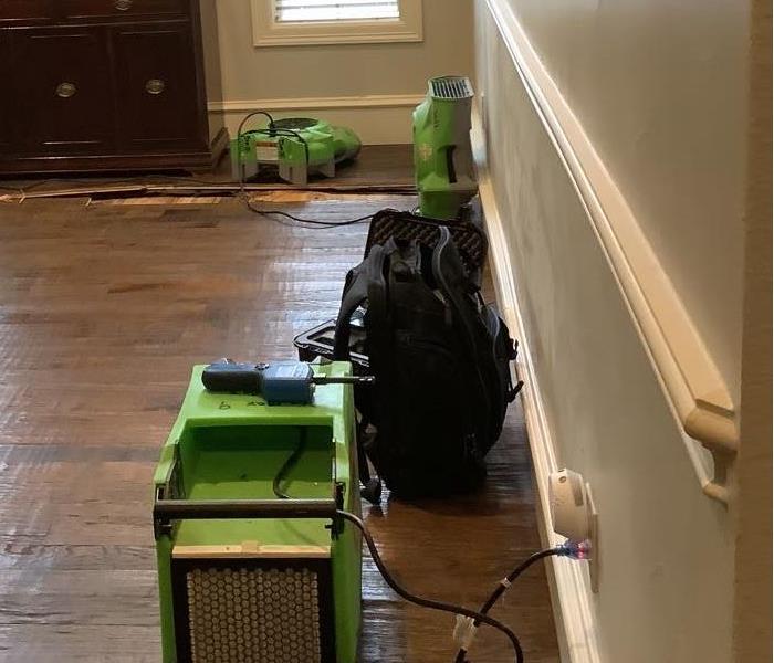 SERVPRO of Balch Springs Equipment At Work