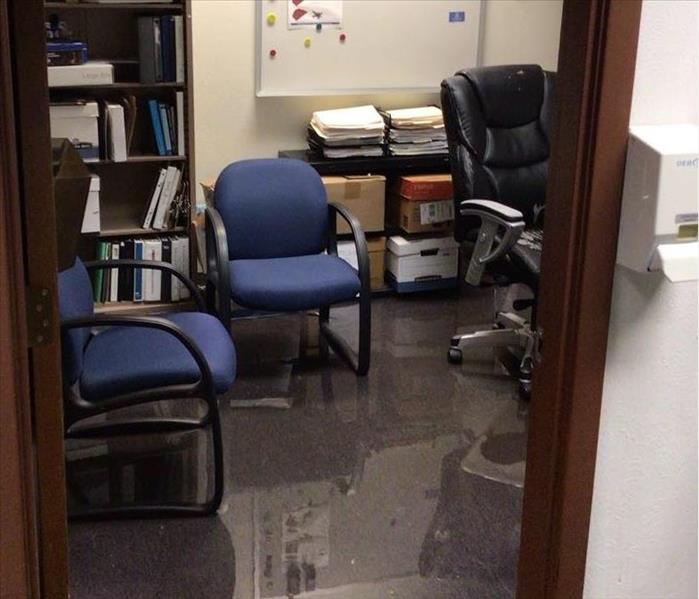 Water Damage in Office