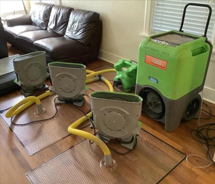 SERVPRO® equipment ready for work 