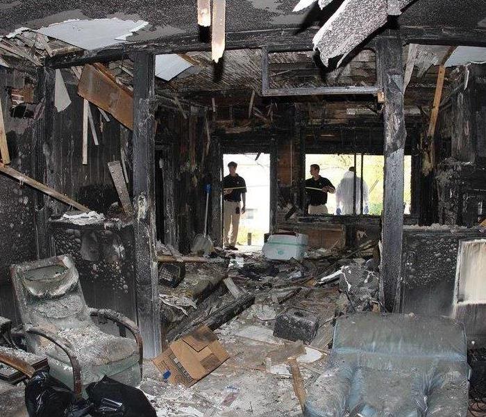 Fire Damage in a Balch Springs home.