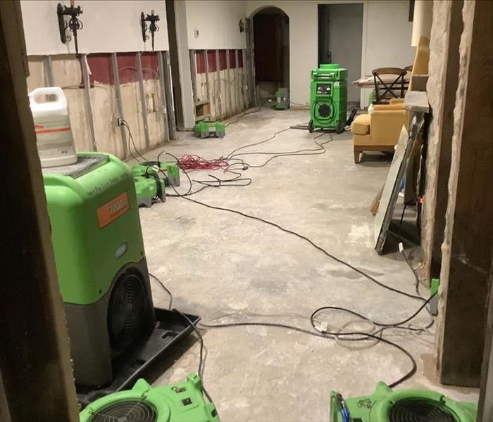 Water damage equipment 