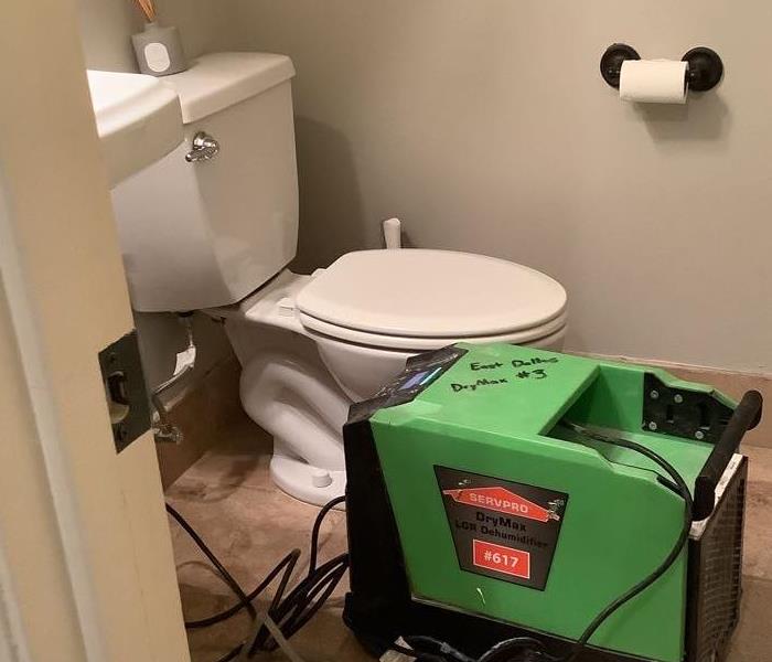 Water Drying Equipment In Commercial Office